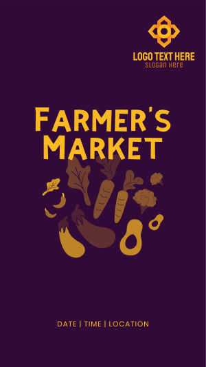 Farmers Market Facebook story Image Preview