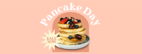 Pancake Day Facebook cover Image Preview