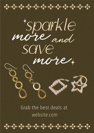 Jewelry Promo Sale Flyer Image Preview