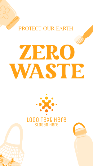 Go Zero Waste Instagram story Image Preview