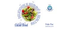 Vegan Salad Bowl Twitter Post Image Preview