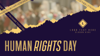 Advocates for Human Rights Day Animation Image Preview