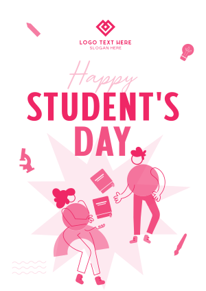 Student Geometric Day Flyer Image Preview