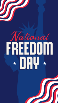 Freedom Day Celebration Facebook Story Design