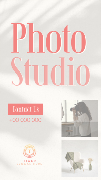 Elegant Photography Studio Facebook Story Design