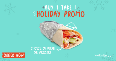 Shawarma Holiday Promo Facebook ad Image Preview