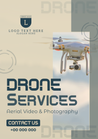 Drone Video and Photography Poster Design