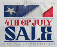 Minimalist 4th of July Sale Facebook post Image Preview