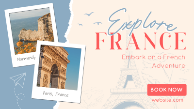 French Adventure Facebook event cover Image Preview