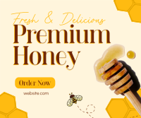 Premium Fresh Honey Facebook post Image Preview