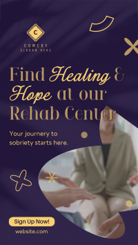 Conservative Rehab Center Facebook Story Design
