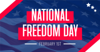 Freedom Day Flag Facebook ad Image Preview