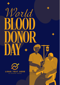 Blood Donors Flyer Image Preview