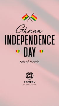 Ghana Independence Day Facebook Story Design