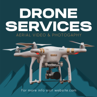 Aerial Drone Service Instagram Post Preview