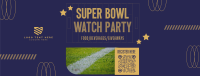 Super Bowl Sport Facebook cover Image Preview