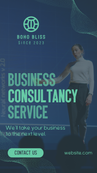 Business Consulting Service TikTok Video Design