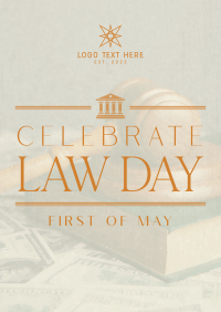 Law Day Celebration Poster Design