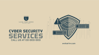 Cyber Security Services Facebook Event Cover Design