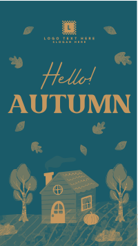 Autumn is Calling Facebook Story Design