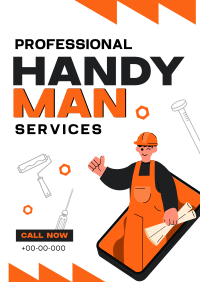 Professional Handyman Poster Image Preview