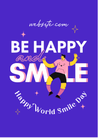 Be Happy And Smile Flyer Image Preview