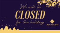 Closed for the Holidays Animation Preview