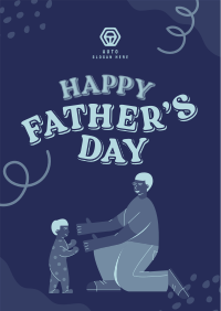 Father's Day Greeting Poster Image Preview