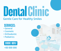 Professional Dental Clinic Facebook post Image Preview