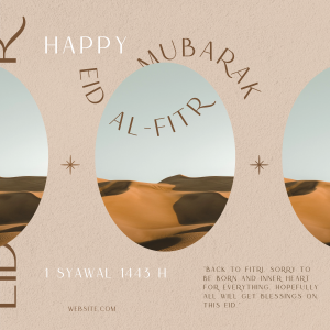 Eid Al-Fitr Instagram post Image Preview