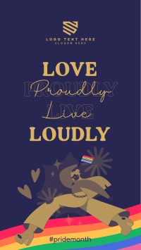 Lively Pride Month Instagram Reel Design