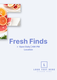 Fresh Finds Flyer Image Preview