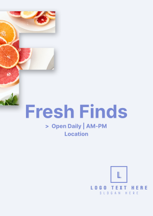 Fresh Finds Flyer Image Preview