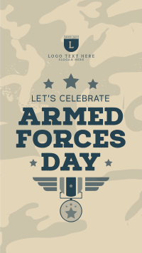 Armed Forces Appreciation TikTok video Image Preview