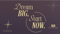 Dream Big Today Animation Image Preview