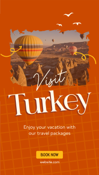 Turkey Travel TikTok video Image Preview