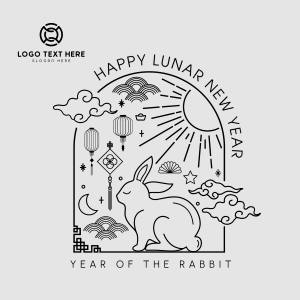 Lunar Rabbit Instagram post Image Preview