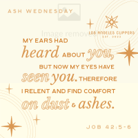 Lines and Squares Ash Wednesday Instagram post Image Preview