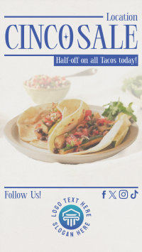 Cinco De Mayo Food Promo Video Image Preview