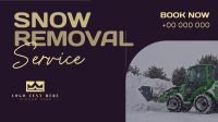 Snow Remover Service Facebook event cover Image Preview
