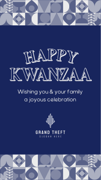 Celebrate Kwanzaa Facebook Story Design