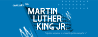 Honoring Martin Luther Facebook cover Image Preview