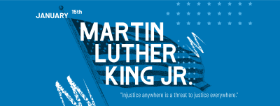 Honoring Martin Luther Facebook cover Image Preview