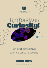 Science Tutor Poster Design