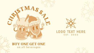 Holiday Drinks Facebook event cover Image Preview