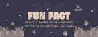 Bee Day Fun Fact Facebook Cover Design