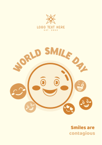 Emoticons Smile Day Flyer Image Preview