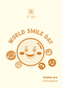Emoticons Smile Day Flyer Image Preview