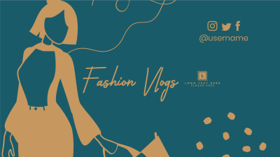 Fashion Vlogs YouTube cover (channel art) Image Preview