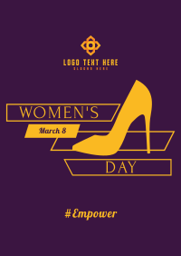 Women's Day Stiletto Poster Image Preview
